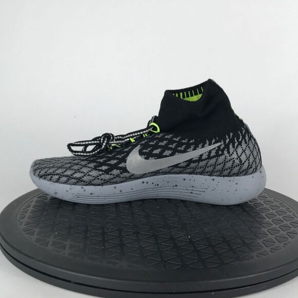 Nike LunarEpic Flyknit Shield H20 Black Running Shoes 849665-001 Womens Size 6.5 - Picture 9 of 12